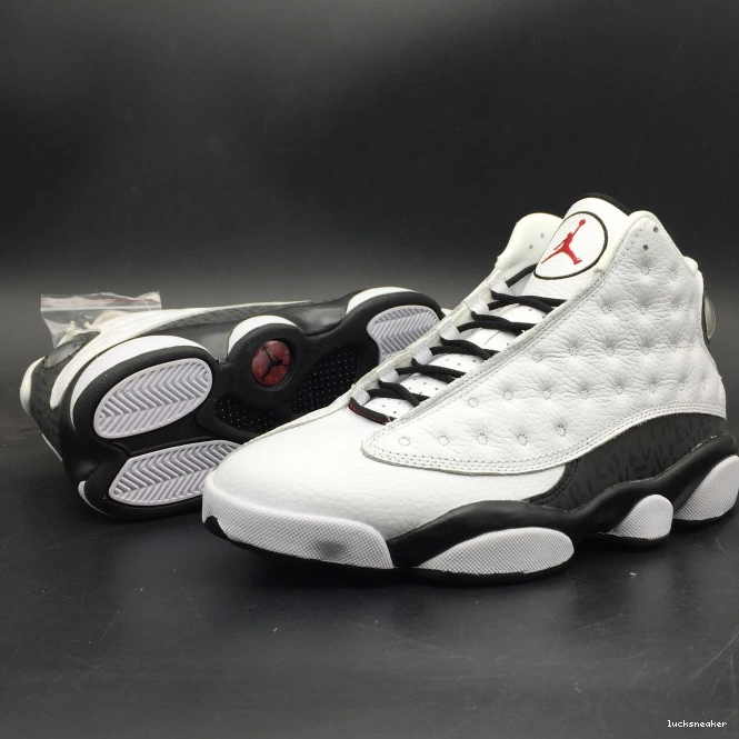 LUCY JORDAN "LOVE SNGL DAY  888164-112 AND RETRO mens RESPECT" 13 AIR black white 0701